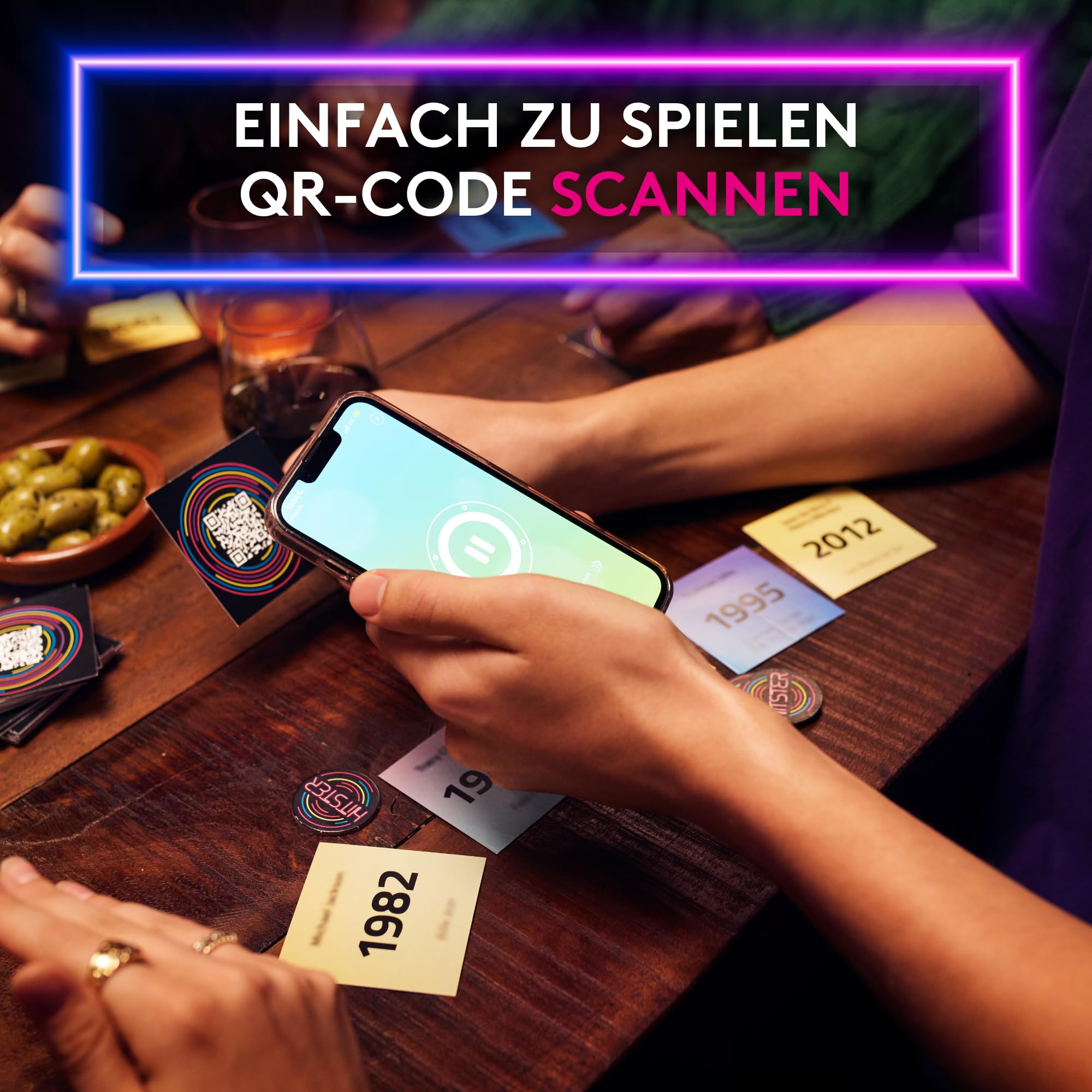 Hitster Erweiterungspack, Urban & Hip Hop – Musik Partys Brettspiel für Erwachsene, Kartenspiel & Musikquiz – 150+ R&B & Rap Lieder – Partys, Familie und Freunde Spieleabende – 2 bis 10 Spieler (DE) 3