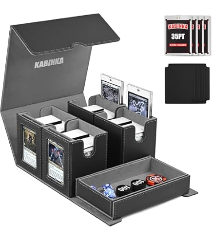 Amazon.com: Kabinka MTG Commander Deck Box, 6-Deck Modular Card
