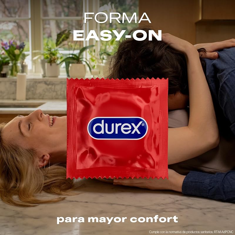Preservativos Durex Soft Sensitive Para Maior Sensação Tamanho Pequeno - Branco, 10 Unidade (Embalagem de 1)