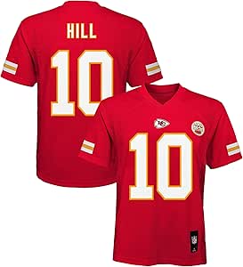 Amazon.com : Outerstuff Tyreek Hill Kansas City Chiefs NFL Boys Youth 8-20 Red Home Mid-Tier 