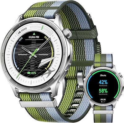 Watch S Smartwatch ECG Acciaio 10Giorni 3000Nits, Silver Gleam
