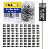 EEEEE 1N4007 Rectifier Diode 1A 1000 Volt 1000V IN4007 4007 Electronic Silicon Diodes Pack of 125