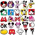25Pcs Cartoon Shoe Charms for Clog Slides Sandals, Cute