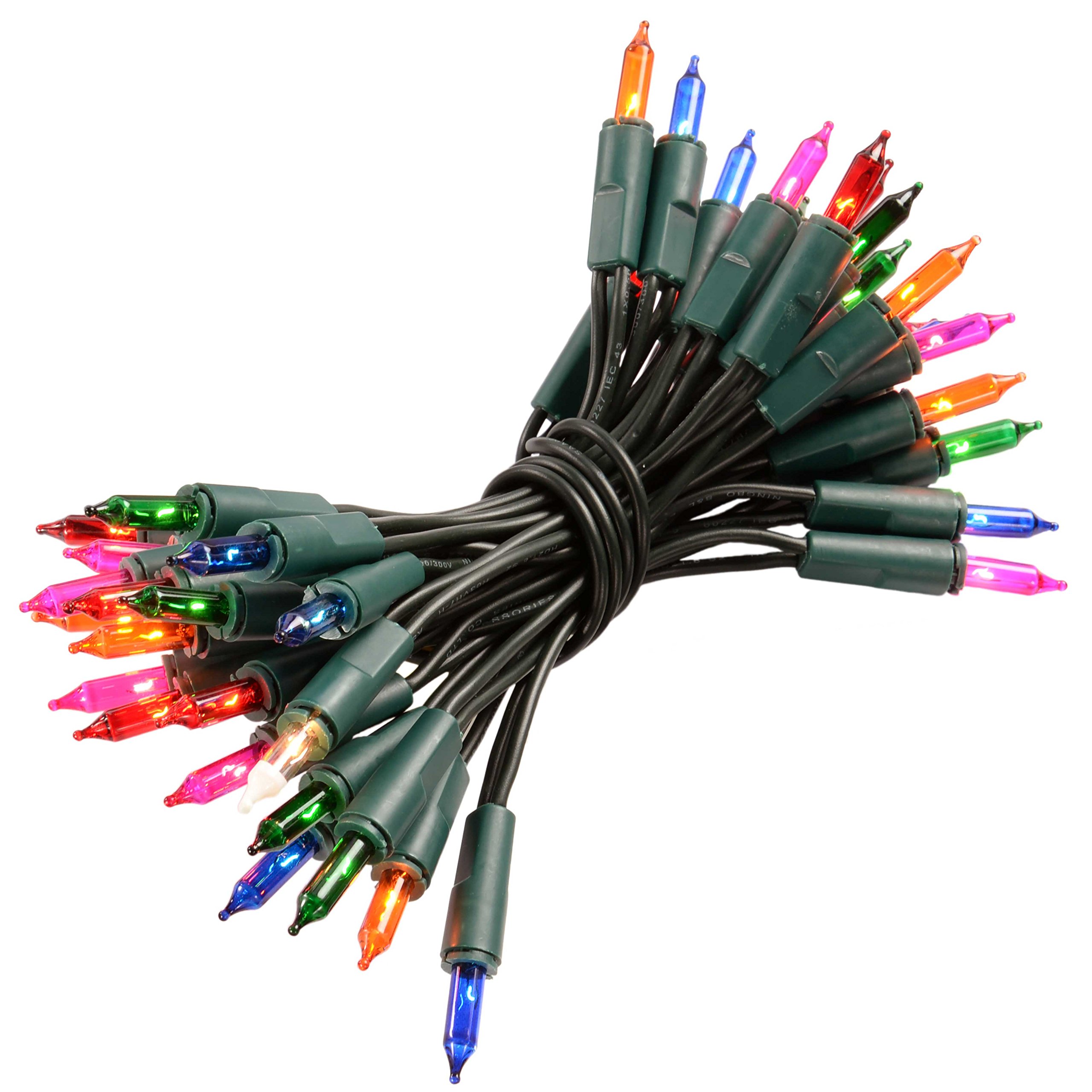 WeRChristmas Fairy Lights String Christmas Tree Decoration, 5 m - 40-Piece, Multi-Colour