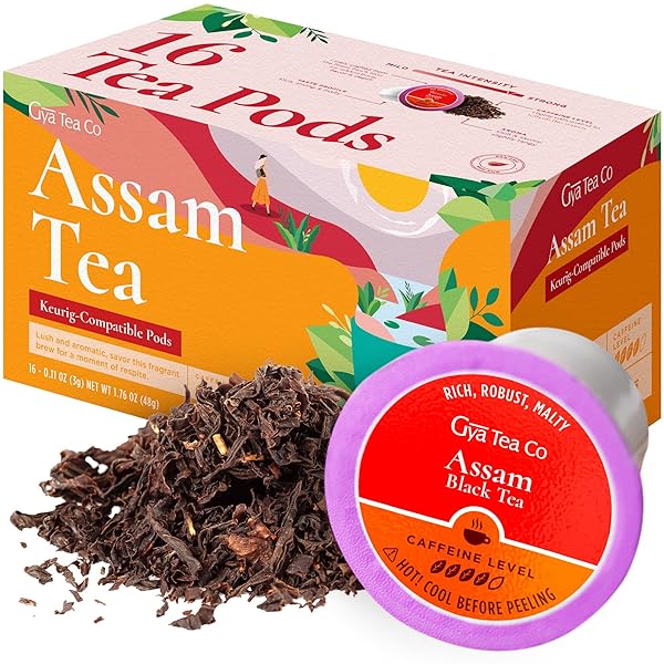 GYA TEA CO ASSAM BLACK TEA POD (16...