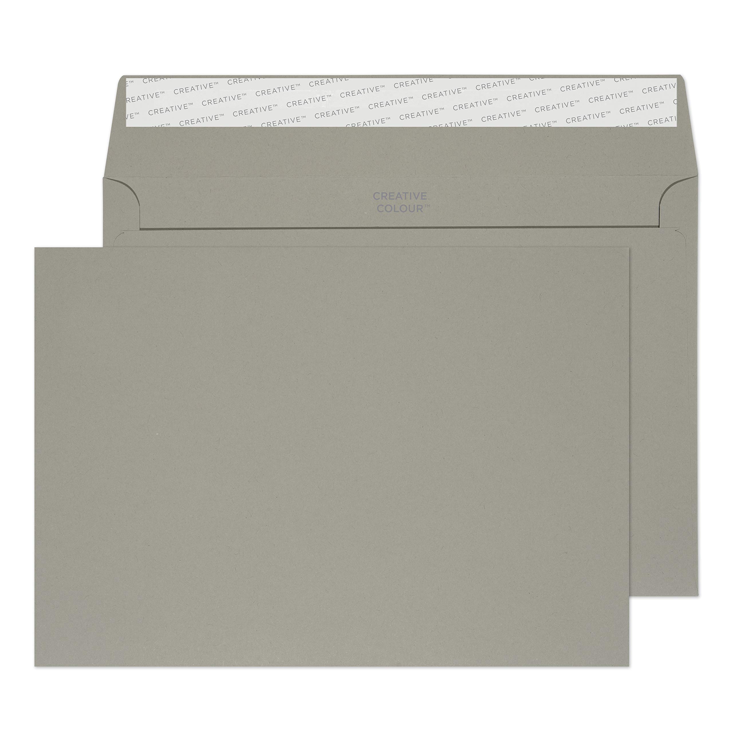 Blake Creative Colour C5 162 x 229 mm 120 gsm Peel & Seal Wallet Envelopes (325) Storm Grey - Pack of 500