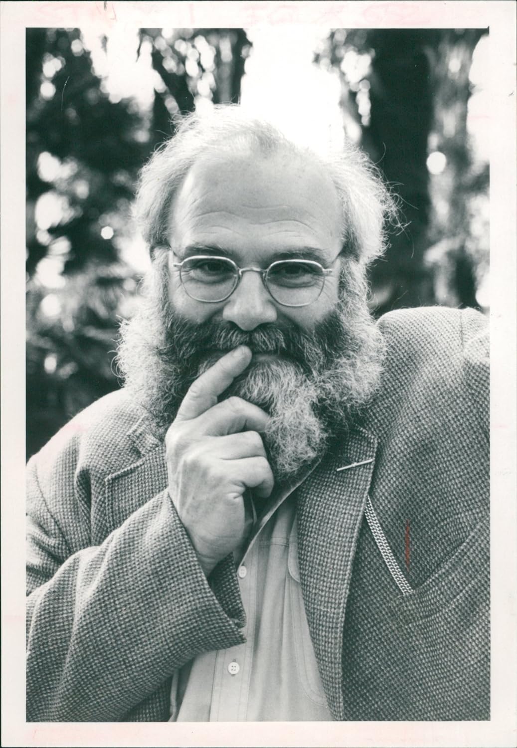 Photographs - Vintage photo of Oliver Sacks was a British neurologist, naturalist, historian of science, and author.