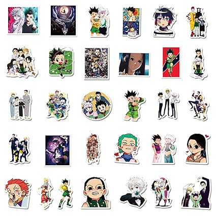 Gorgeouszen Hunter X Hunter Stickers For Teens Hisoka Motorcycle Laptop Skateboard 101pcs Vinyl Waterproof Cool Killua Stickers Amazon In Computers Accessories Gorgeouszen Hunter X Hunter Stickers For Teens Hisoka Motorcycle Laptop Skateboard 101pcs Vinyl Waterproof Cool Killua Stickers Amazon In Computers Accessories
