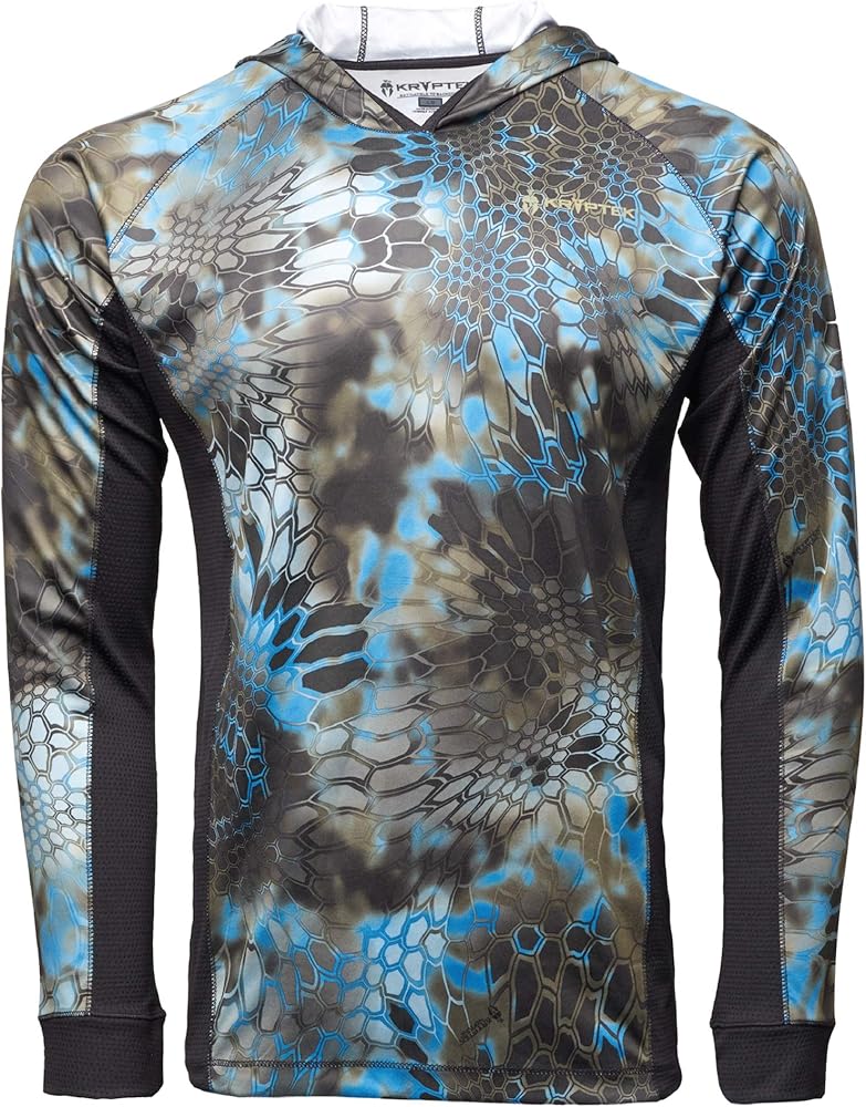 Kryptek Men S Zephyr Hoodie Neptune Black Xs Clothing Amazon Com