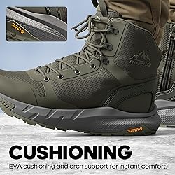 NORTIV 8 Men's Military Tactical Boot Lightweight