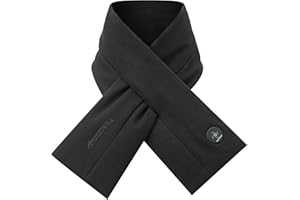 Thermrup Far Infrared Heated Scarf with 3-stage temperature setting, Black