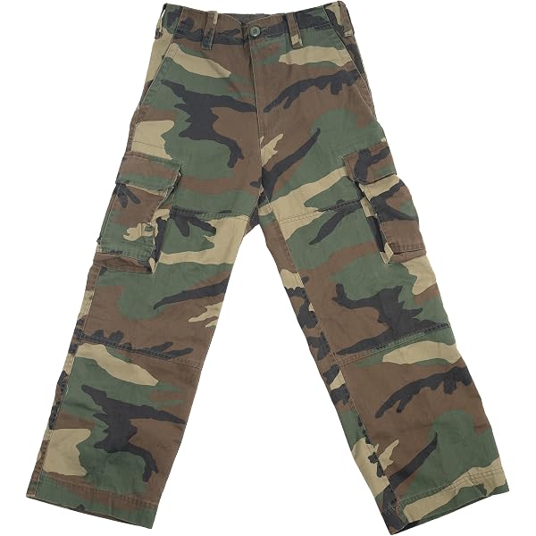 Kids Camo Shirt/Pants Military Style BDU Woodland Digital Rothco 66115 Kids Camo Shirt/Pants Military Style BDU Woodland Digital Rothco 66115
