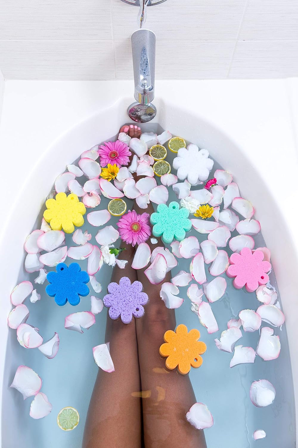 Spongelle Boxed Flower Body Buffer - Shower/Bath Sponge - Freesia Pear: Beauty