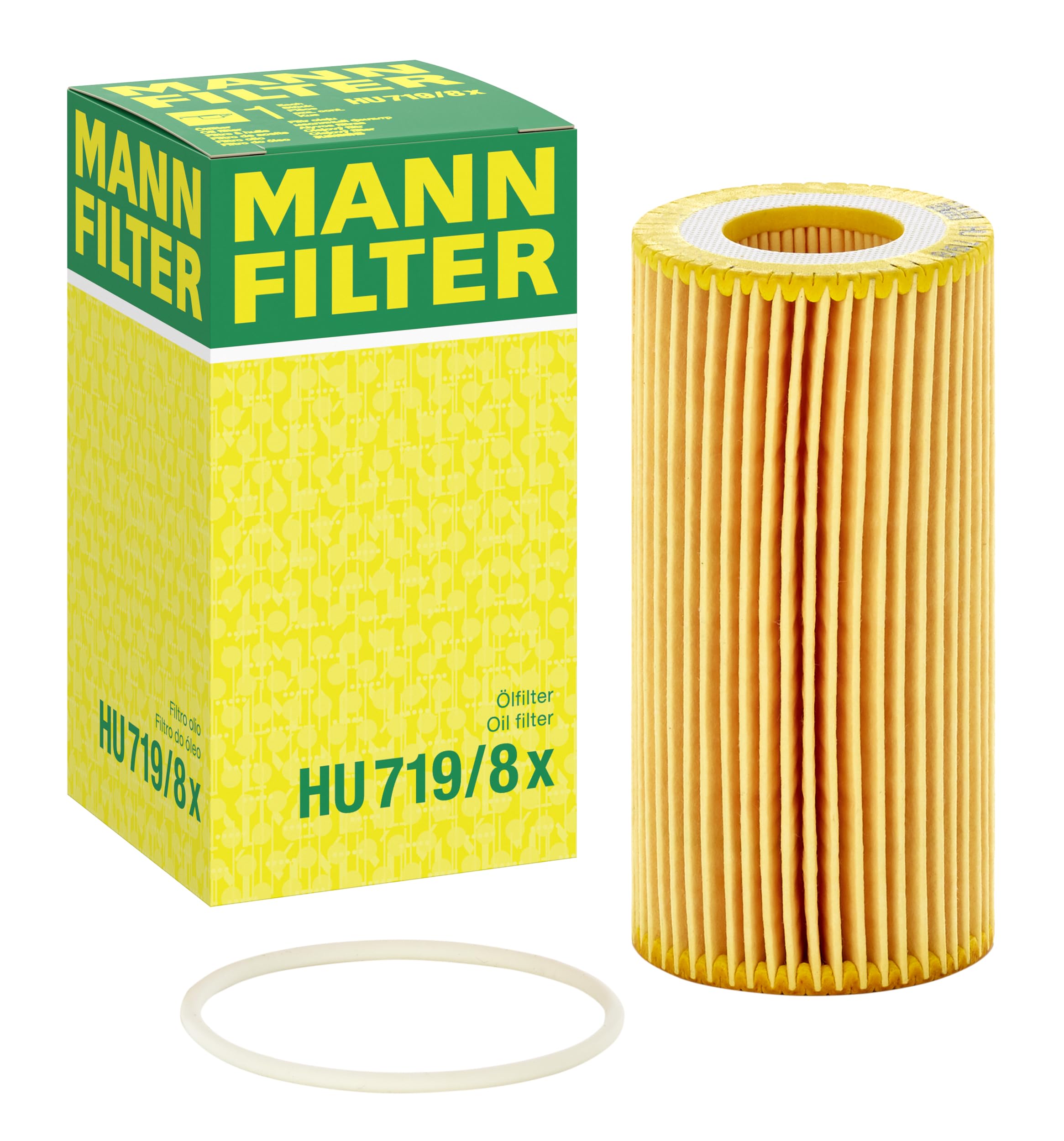 MANN-FILTER HU 719/8 x Oil Filter - CARS + TRANSPORTERS