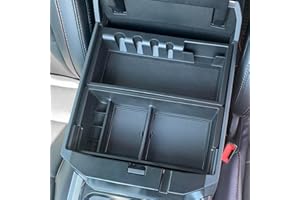 PIMCAR Center Console Organizer for 2023 2024 2025 2026 Ford F250 F350 F450 F550 Insert Storage Accessories (Work Great with 