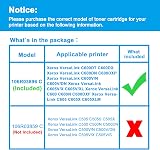 LCL Compatible Cyan Toner for Xerox VersaLink C605 C600 C600N 106R03896 view 2