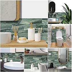 CECEKIS Peel and Stick Backsplash Tile, 32 PC Pack