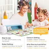 TECKWRAP Self Adhesive Laminating Sheets Clear Sticker Paper A4 28 Sheets Glossy view 4