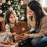 Mewaii 8 Inch Highland Cow Plush Pillow Cuddle Toy Soft Toy view 6