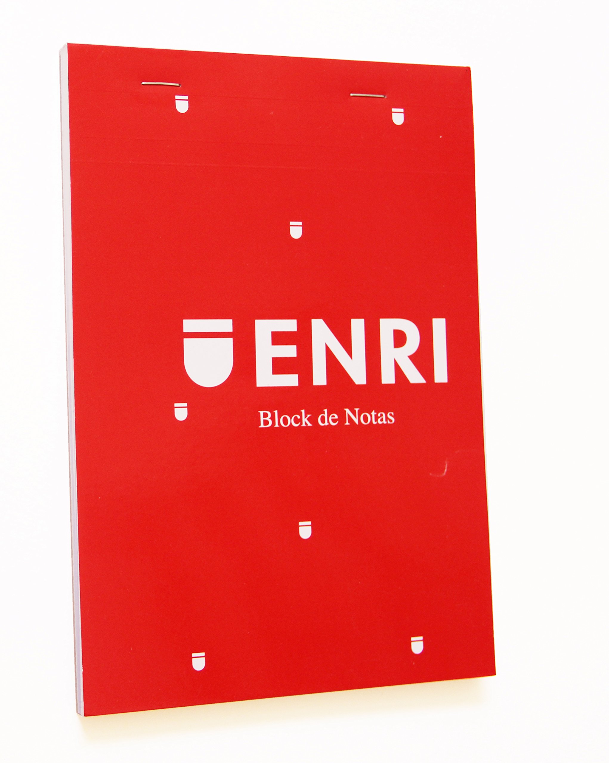 Enri 100105158-10 Stapled Notepads with Soft Top A6