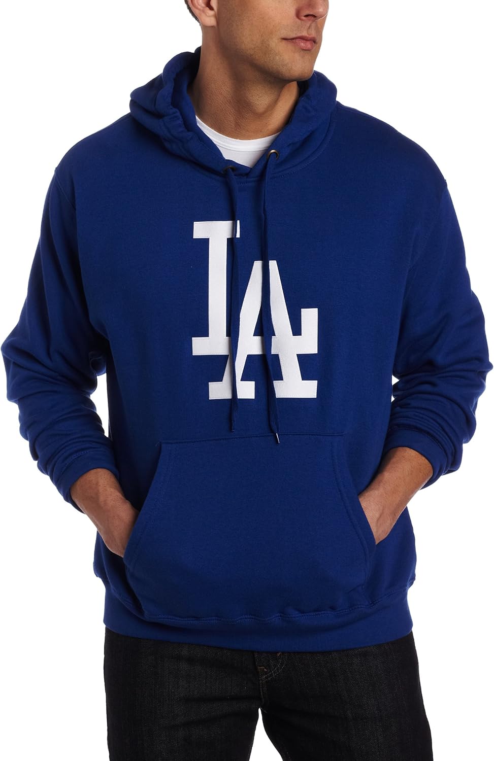 MLB Los Angeles Dodgers Suede Tek Long Sleeve Hooded