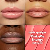 e.l.f. Glow Reviver Lip Oil Stick Pink-Me Energy non-sticky hydrates view 3
