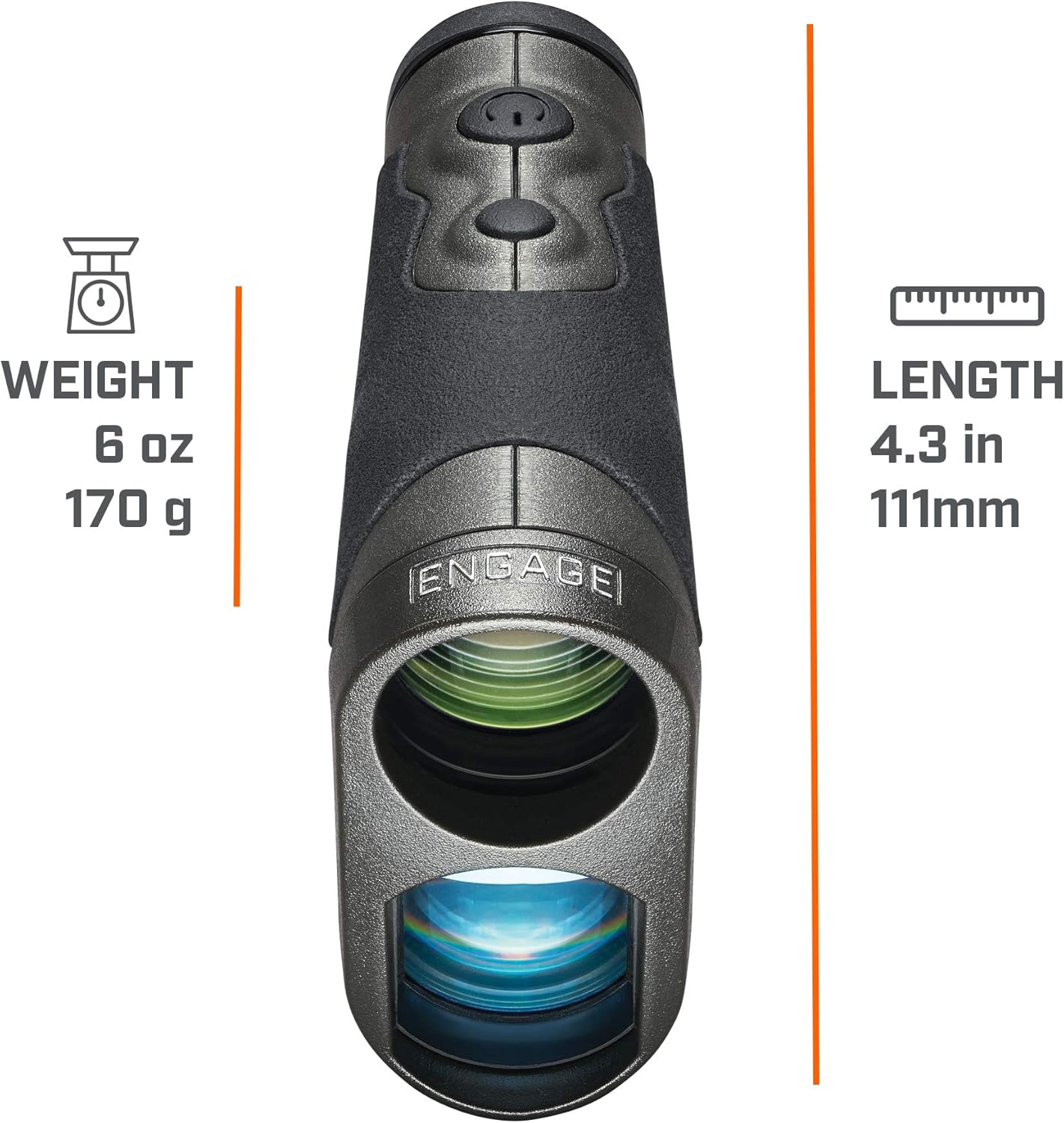 Bushnell Engage Hunting Laser Rangefinder_LE1300SBL, Multi, One Size : Sports & Outdoors