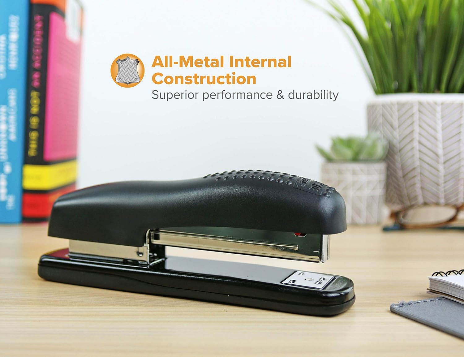 Bostitch Office Ergonomic 20 Sheet Desktop Stapler, 2-Pack : Office Products