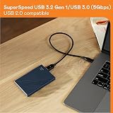 WD 2TB My Passport for Mac Portable External Storage USB 3.0 Midnight Blue view 6