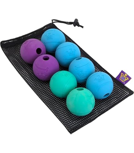 Ancol Atomic Ball Giocattolo Per Cani - Palla Galleggiante Con Rimbalzo Irregolare, Divertimento Assicurato - Foto 6