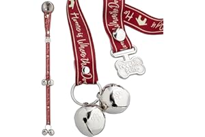 PoochieBells The Original Dog Potty Doorbell, Dog Bells for Potty Training & Puppy Housebreaking, Potty Train Your Dog in Days, Made in America, Home is Where The Dog is Design