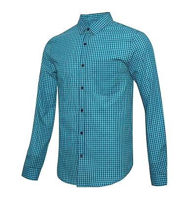 Nutexrol Herren Langarm Kariertes Hemd Bügelfrei Oktoberfest Freizeithemd Baumwolle Slim Fit