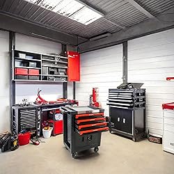 ChicFurnit Rolling Tool Trolley,Tool Storage