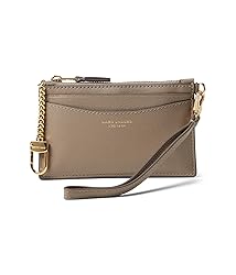 Marc Jacobs The Top Zip Wristlet Wallet Cement One