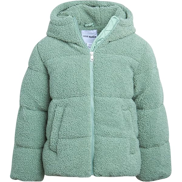 Steve madden sherpa lined puffer coat Clearance