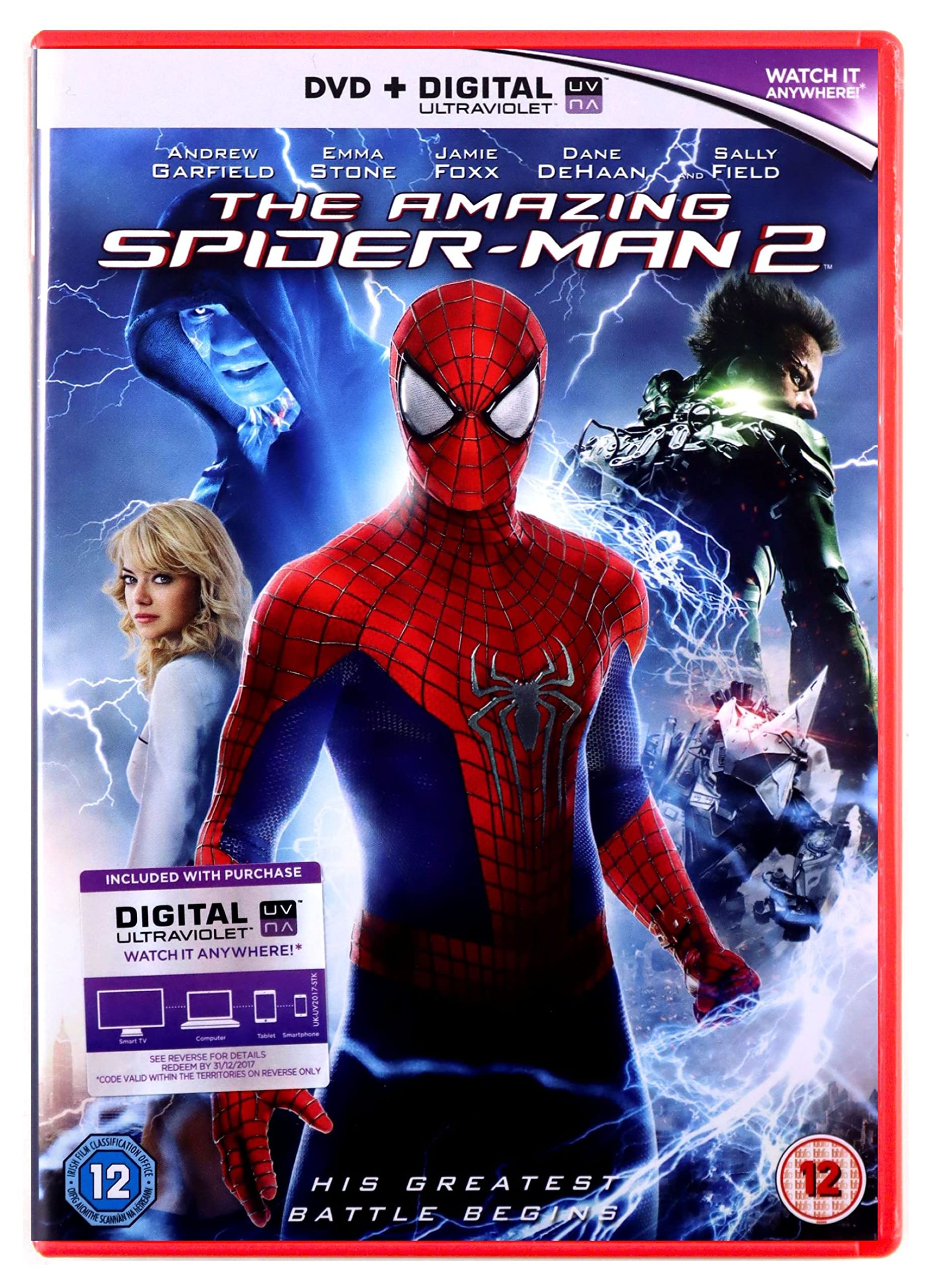 The Amazing Spider-Man 2 [DVD] [2014]