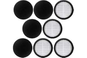 Washable & Reusable Vacuum Cleaner Filter 4-Pack - Compatible with SMOTURE VAC01/VAC02/VC70 & ozeeco EC01 Cordless Vacuums