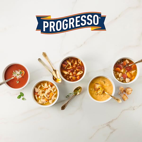 PROGRESSO TRADITIONAL, CHICKEN RICE WITH VEGETABLES CANNED SOUP, 19 OZ.