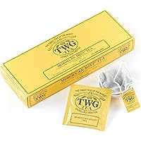 【未開封】TWG TEA VANILLA BOURBON TEA 15個入り TWG Tea, Vanilla Bourbon Tea 15 count Hand Sewn Cotton Tea