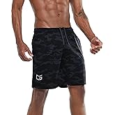 G Gradual Men's 5"/ 7"/ 9" Workout Running Shorts Quick Dry Lightweight Gym Shorts with Zip Pockets