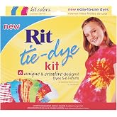 Rit Tie-Dye Kit, Turquoise, Yellow &amp; Fuchsia
