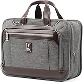 Travelpro Platinum Elite Expandable Business Laptop Briefcase, Fits up to 15.6 Laptop, Work School Travel, Men and Women