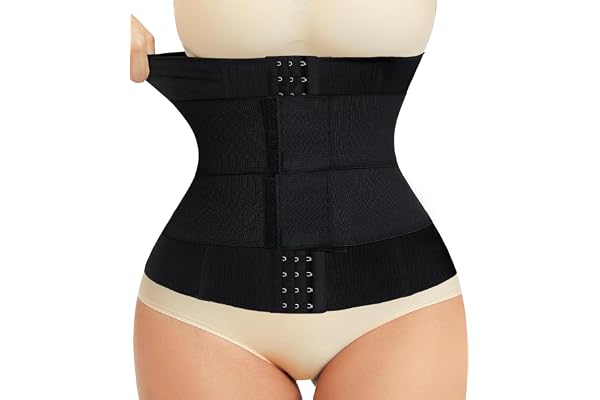 Ursexyly Women Waist Trainer Corset Tummy Control Body Shaper Waist Cincher Belt Postpartum Belly Band Stomach Wrap Shapewear