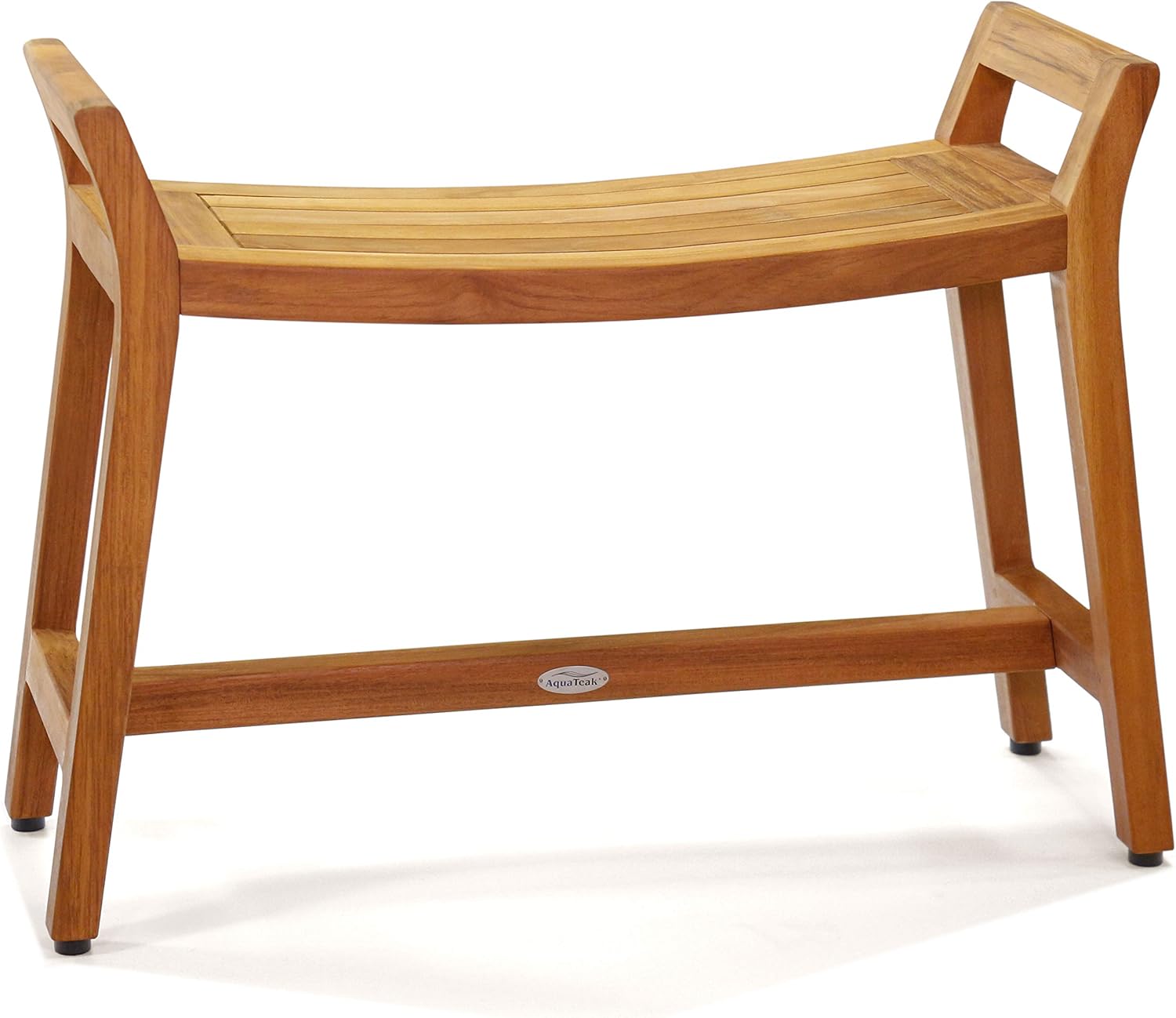 teak shower bench with arms