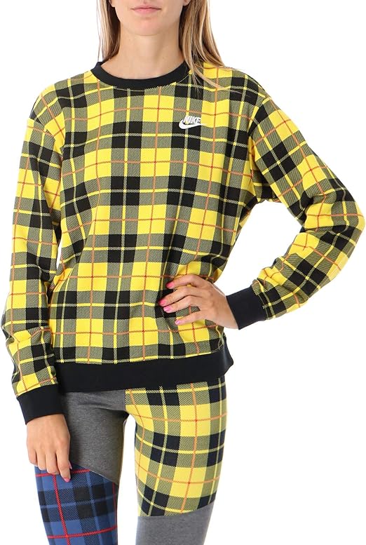 nike plaid sweatshirt