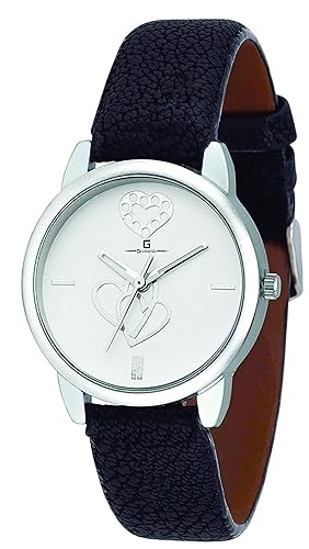 Analogue White Dial Womens & Girls Watch (Gdw006)