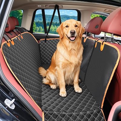 KYG Car Seat Cover 5-in-1 Waterproof Dog Hammock 53 x 58 inches