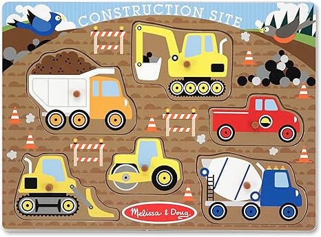 melissa and doug construction vehicles