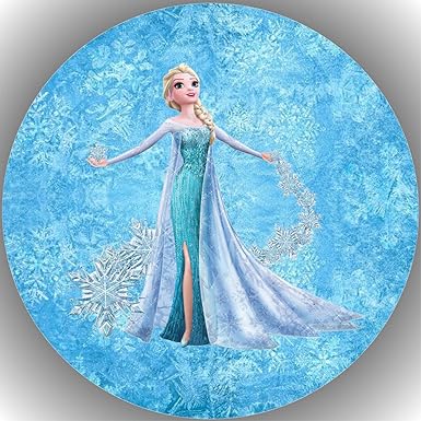 Fondant Tortenaufleger Tortenbild Geburtstag Frozen Die Eiskönigin T87