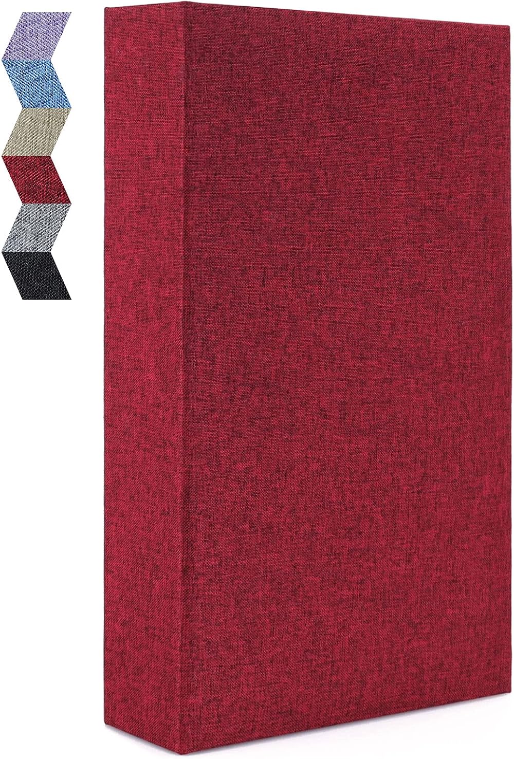 Vienrose Linen Photo Album 300 Pockets 6x4 Black Page 50 Sheets 6x4